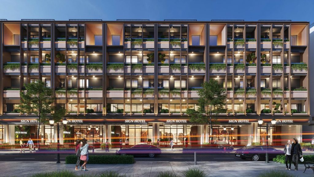 Phan Rang Center kết hợp giữa thương mại nghệ thuật và không gian sống xanh mát